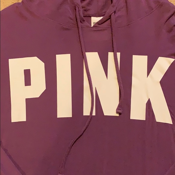 PINK hooded shirt - XS - Picture 2 of 6